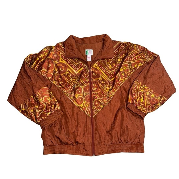 Bold Spirit Jackets & Blazers - Vintage Brown Patterned Women's Jacket